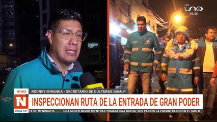 Inspeccionan ruta de gran poder