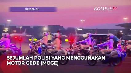 Putin Tiba di China Bertemu Xi Jinping, Pengawalan Ketat dengan Polisi Moge