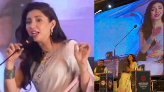 Mahira Khan Interview के दौरान Pakistani Audience Throw Objects Misbehave Video Viral, Fans Angry