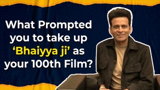 Actor Manoj Bajpayee’s Exclusive Conversation with IANS about his 100th Film