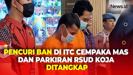 Polisi Tangkap Pencuri Ban Mobil di ITC Cempaka Mas dan Parkiran RSUD Koja