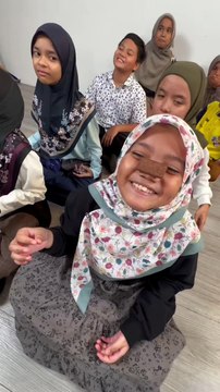 Kalau main game muka cantik ni, bukan nak menang sangat pun. Nak tengok muka kawan-kawan je. #game #challenge #gamechallenge