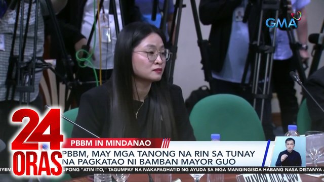 24 Oras Part 2: Tanong ni PBBM sa pagkatao ni Mayor Guo; mga imahe mula sa 100 drones; benepisyo ng PhilHealth sa dental healthcare, atbp.