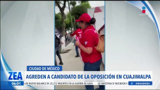 Agreden a candidato de la oposición en Cuajimalpa