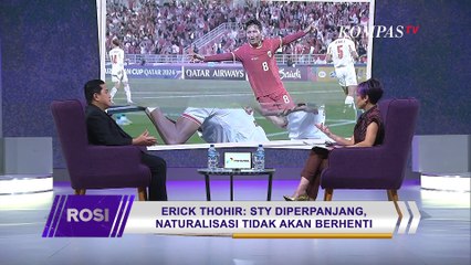 Terharu, Erick Thohir Berkaca-kaca Apresiasi Prestasi Timnas Indonesia | ROSI