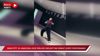 Brad Pitt ve Angelina Jolie’nin kızı Shiloh’tan dikkat çekici performans