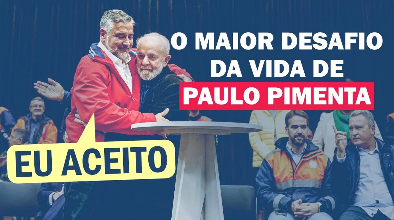 "NÃO PODEMOS FALHAR EM NENHUMA HIPÓTESE", DIZ O NOVO MINISTRO DA RECONSTRUÇÃO DO RS | Cortes 247
