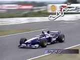 F1 – Aguri Suzuki (Ligier Mugen-Honda V10) lap in qualifying – Japan 1995