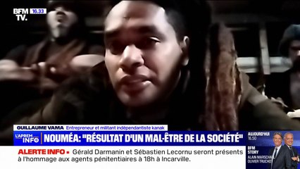 Nouvelle-Calédonie: "Il n'y a aucune stabilité politique sur le territoire malheureusement, qui emmène à l'épanouissement de la jeunesse" déplore cet entrepreneur et militant indépendantiste kanak