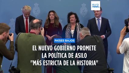 El nuevo Gobierno de Países Bajos promete la "política de asilo más estricta de la historia"