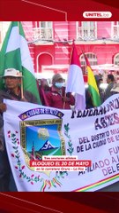 Bloquearán la carretera a Oruro el lunes 20 de mayo. La falta de dólares en el sistema financiero del país movilizará a tres sectores.