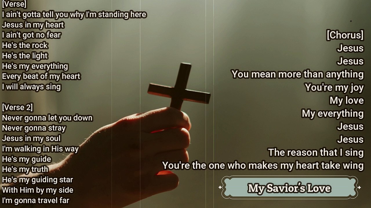 Jesus Beside Me