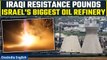 Israel's Biggest Oil Refinery Attacked: Iraqi Resistance Hit Haifa; Ports, IDF Bulldozers Bombed