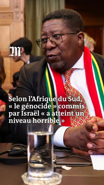 L’Afrique du Sud dénonce une nouvelle fois un « génocide » commis par Israël