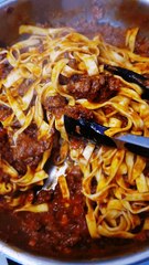 La recette des tagliatelles à la bolognaise !