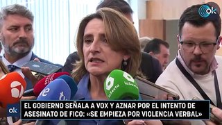 El Gobierno señala a Vox y Aznar por el intento de asesinato de Fico «Se empieza por violencia verbal»