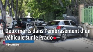 Deux morts dans l’embrasement d’un véhicule sur le Prado