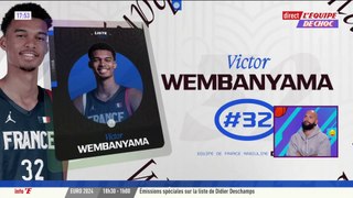 Une liste élargie avec Wembanyama, mais sans Heurtel - JO 2024 - Basket - Bleus