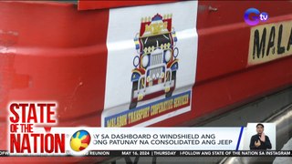Ilang unconsolidated jeepney, hindi pumasada kaya nahirapan ang ilang commuter | SONA