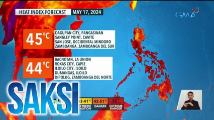 Matinding init, mararanasan pa rin sa ilang lugar sa bansa | Saksi