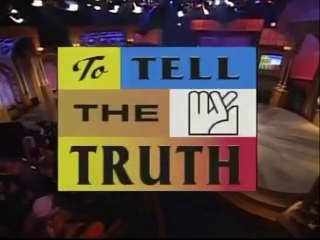 To Tell the Truth (John O'Hurley, 2000/2001) - Season 1 October Episode