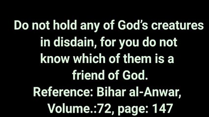 Daily Hadith about all human