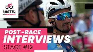 Giro d'Italia 2024 | Stage 12: post-race interview