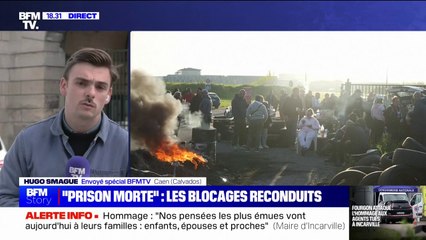 Drame à Incarville: l'opération "prison morte" et les blocages reconduits