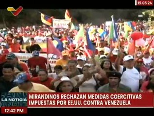 Pueblo mirandino se desborda y expresa su descontento por las medidas coercitivas implementadas