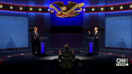 Biden ve Trump canlı yayında kozlarını paylaşacak