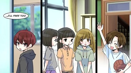 After she saw me getting undressed, she felt obligated to return the favor...