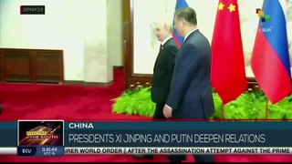 FTS 12:30 16-05: China: president’s Xi Jinping and Putin deepen relations