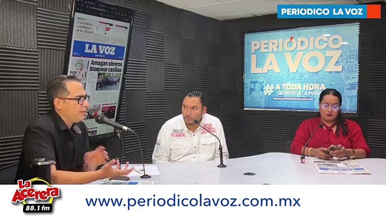Carlos Villarreal candidato a l alcaldía de Monclova
