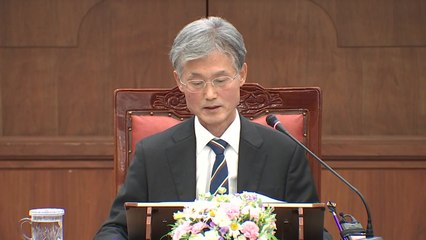 대법원장, 전국 법원 순회 마무리..."법관 증원 청신호 다행" / YTN