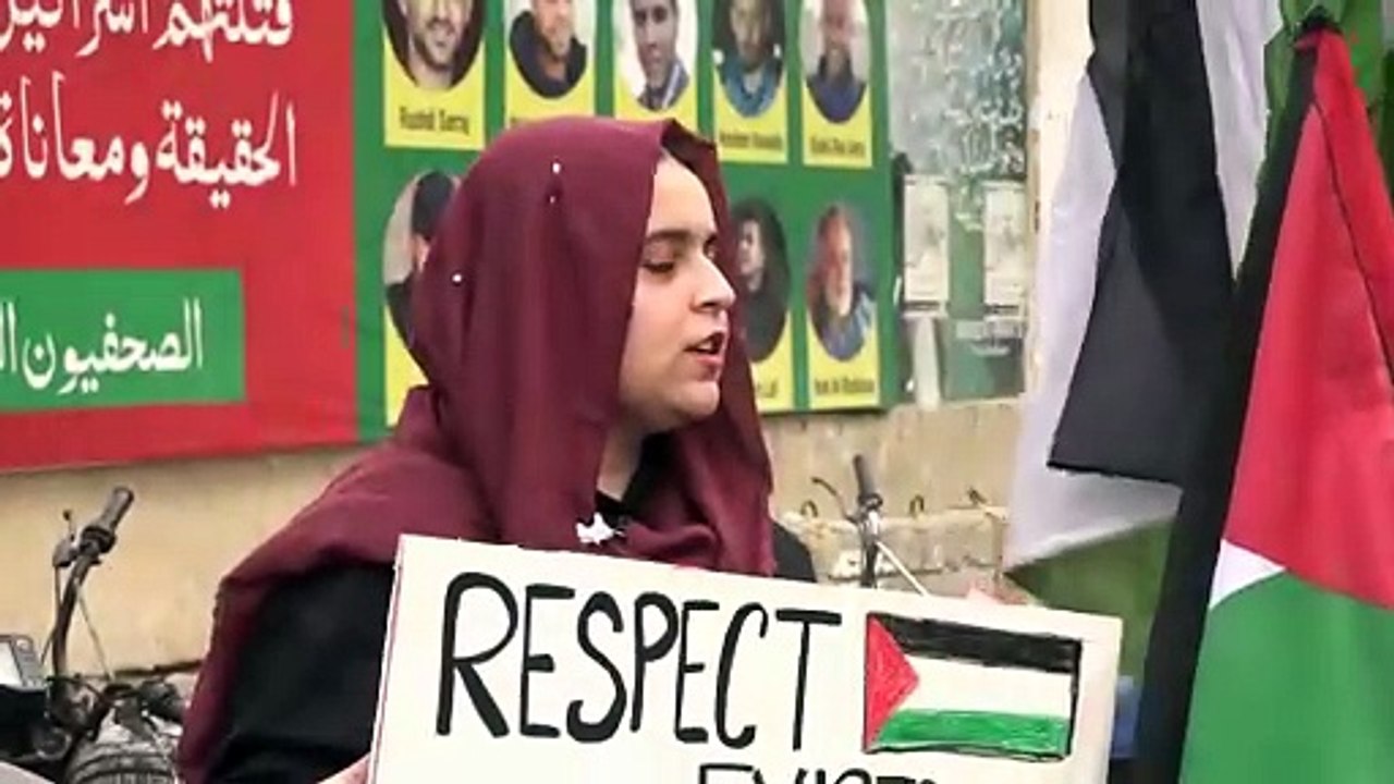 Women Protest Against Israel