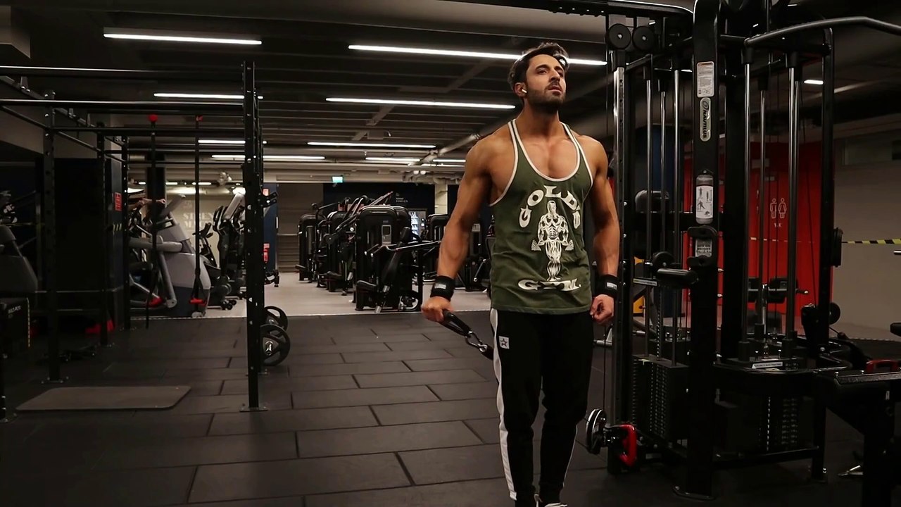 Cable lateral raise single arm