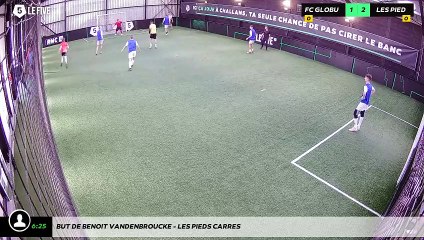 But de Benoit VANDENBROUCKE - LES PIEDS CARRES