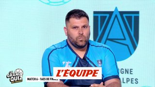 le match Auvergne Rhône Alpes - Guyane - Foot - Le Grand Quiz des Régions