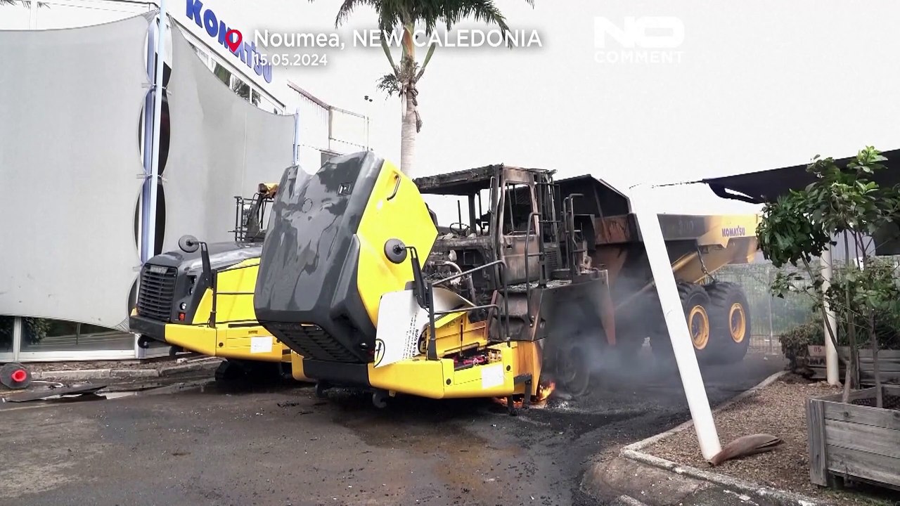 Plünderungen in neukaledonien: viele verschanzen sich in ihren häusern