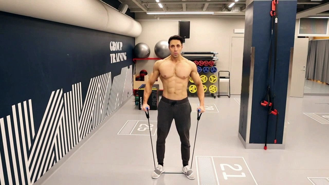 Band lateral raise