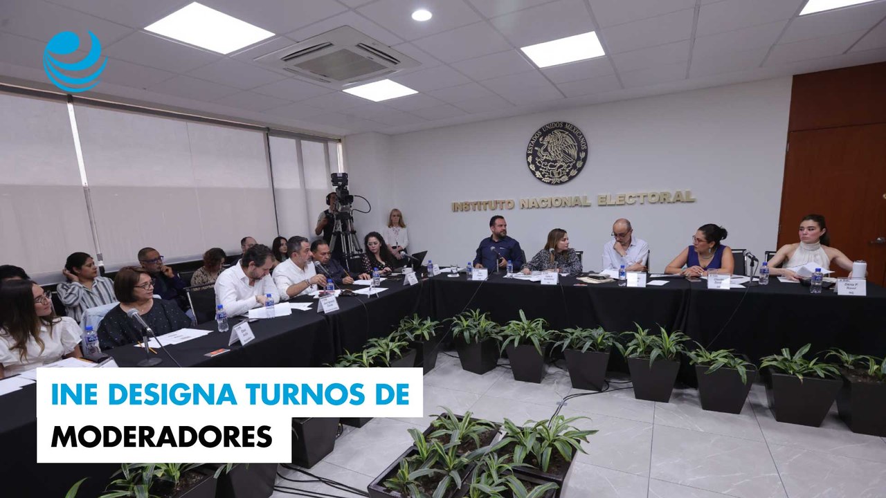 INE designa turnos de moderadores