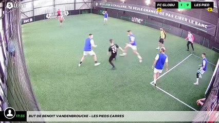 But de Benoit VANDENBROUCKE - LES PIEDS CARRES