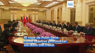 Putin elogia las buenas relaciones con China: 