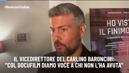 Il vicedirettore del Carlino Baroncini: "Col docufilm diamo voce a chi non l'ha avuta"