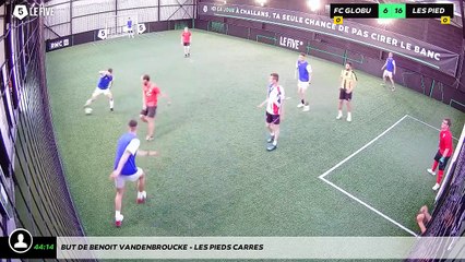 But de Benoit VANDENBROUCKE - LES PIEDS CARRES