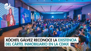 Xóchitl Gálvez reconoce la existencia del cártel inmobiliario en la CDMX; 