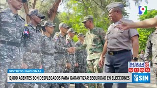 Despliegan 19,800 agentes a la Policía Militar Electoral | Primera Emisión SIN