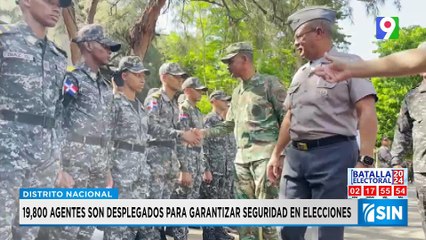 Policía Militar Electoral despliega 19,800 agentes para garantizar la seguridad en las elecciones 🗳️