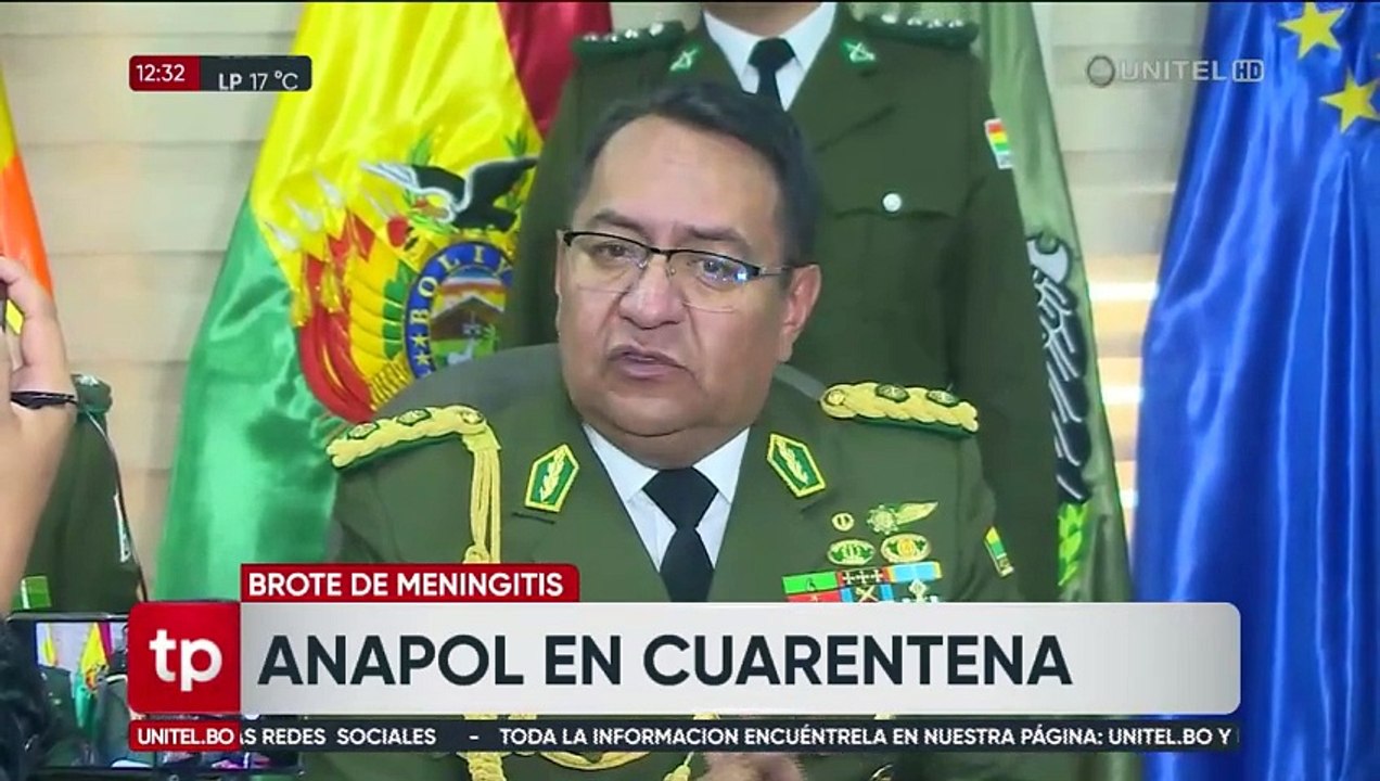 Determinan cuarentena en la Anapol por cuatro casos confirmados de meningitis en cadetes, según comandante general