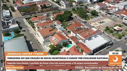 Vereadora denuncia no TCE que criação de secretarias por Fábio Tyrone tem ‘finalidade eleitoreira’